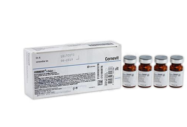 CERNEVIT IV/IM ENJEKSIYONLUK/INFUZYONLUK COZELTI HAZIRLAMAK ICIN LIYOFILIZE TOZ (4 ADET)